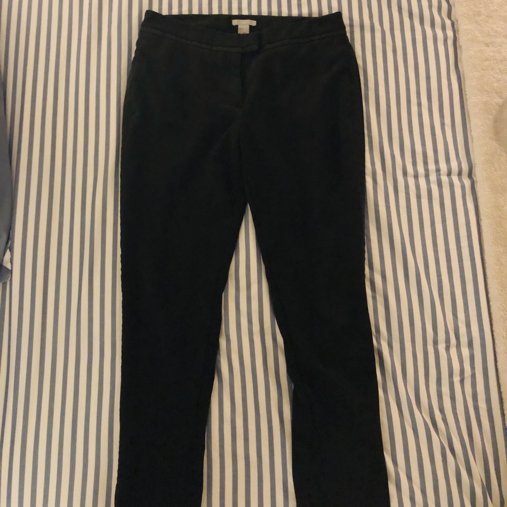 H&M black tuxedo pants